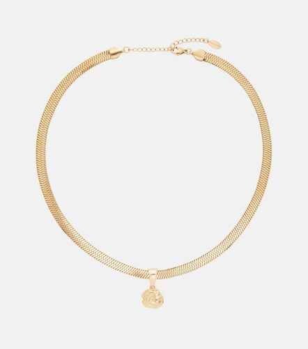 Collar con colgante chapado en oro - Magda Butrym - Modalova