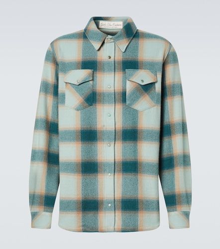 Camisa Shadow de cachemir a cuadros - God's True Cashmere - Modalova