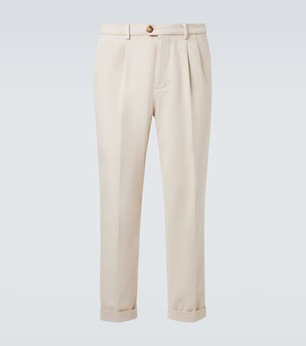 Pantalones chinos de algodón - Brunello Cucinelli - Modalova