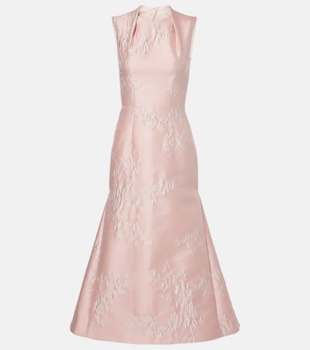 Kissa floral jacquard cocktail dress - Emilia Wickstead - Modalova