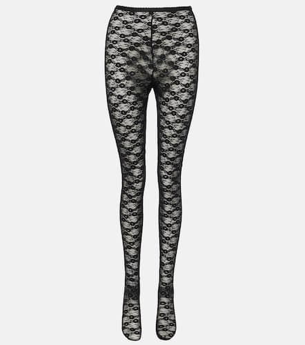 X Christopher Kane floral lace tights - Self-Portrait - Modalova