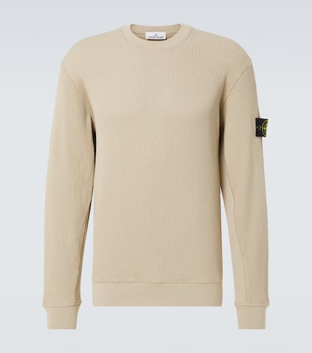 Compass cotton jersey sweatshirt - Stone Island - Modalova