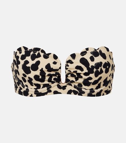 Lisbon leopard-print bikini top - Marysia - Modalova
