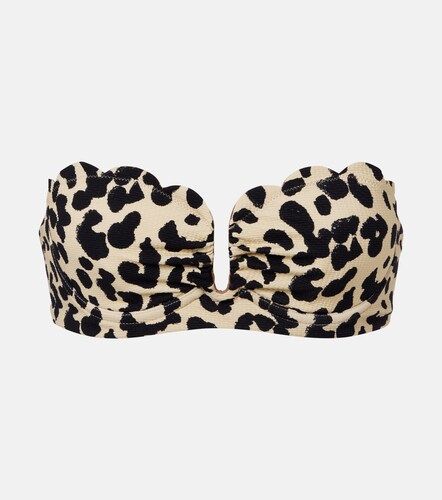 Lisbon leopard-print bikini top - Marysia - Modalova
