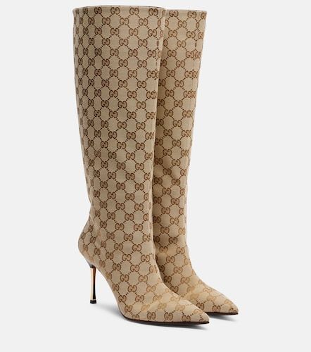 Bombshell GG Canvas knee-high boots - Gucci - Modalova