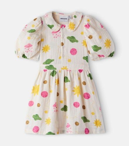 Vestido Space de muselina de algodón - Mini Rodini - Modalova