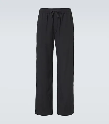 Saman Amel Alio silk straight pants - Saman Amel - Modalova
