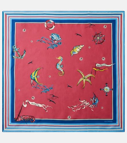 Alemais Printed silk twill scarf - Alemais - Modalova