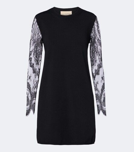 Valentino Vestido corto con encaje - Valentino - Modalova