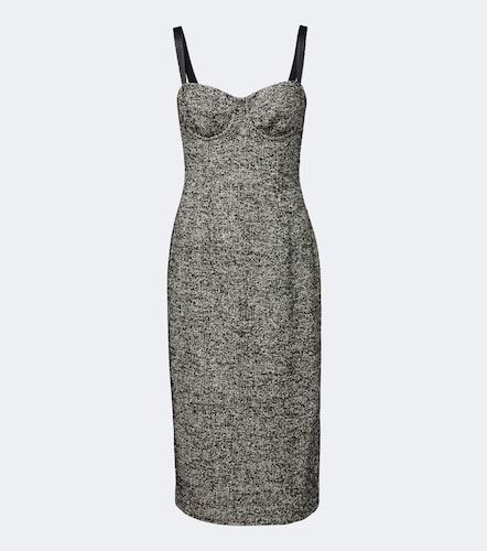 Dolce&Gabbana Vestido midi de tweed - Dolce&Gabbana - Modalova