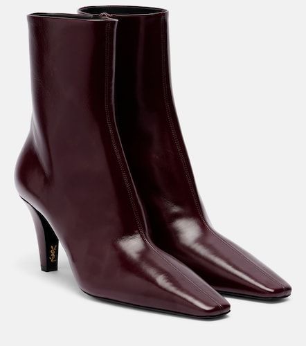Jill leather ankle boots - Saint Laurent - Modalova