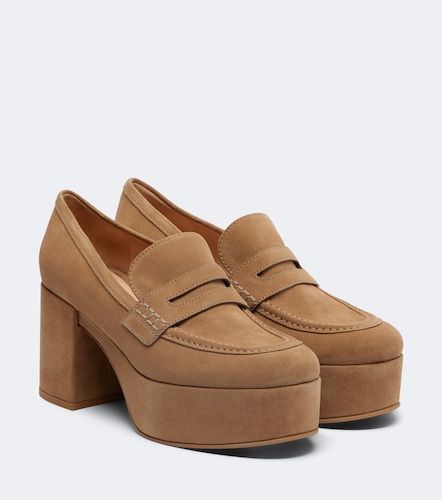 Gianvito Rossi Pumps Jenna in suede - Gianvito Rossi - Modalova