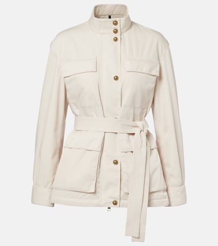 Moncler Jacke Maitake mit Leder - Moncler - Modalova