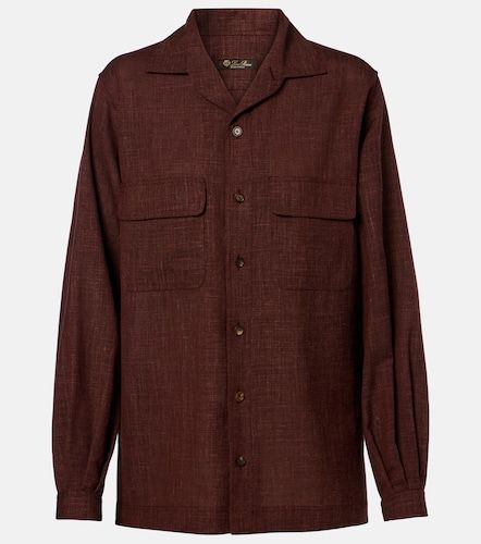 Camicia Ida in lana, seta e lino - Loro Piana - Modalova