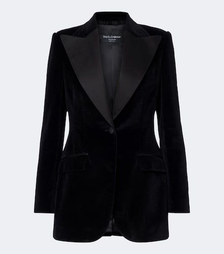 Dolce&Gabbana Smokingjacke aus Samt - Dolce&Gabbana - Modalova