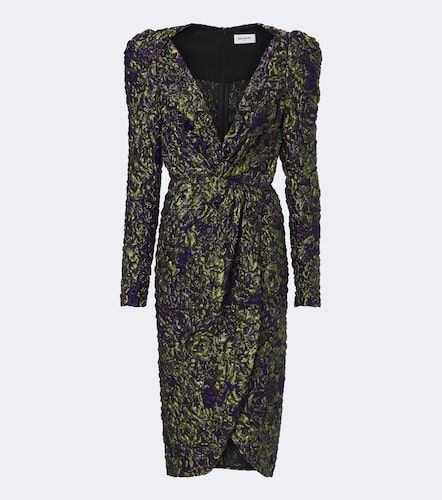 Balmain Midikleid aus Jacquard - Balmain - Modalova