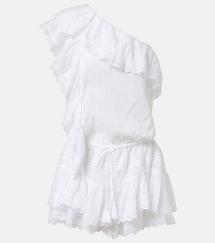Lalia embroidered ruffled minidress - Marant Etoile - Modalova