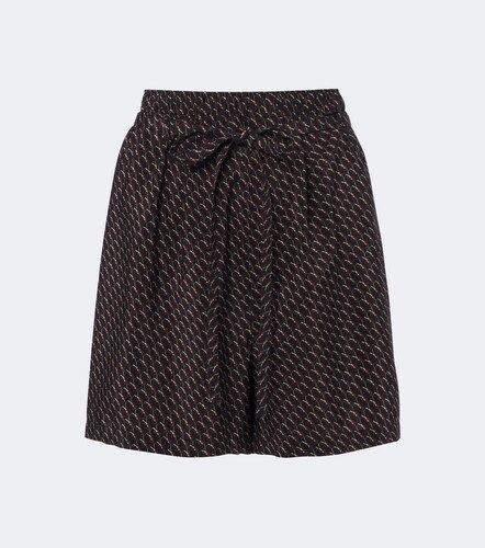 Shorts Cassandre in seta - Saint Laurent - Modalova