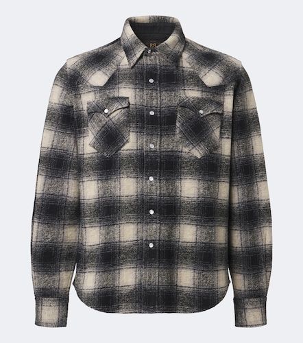RRL Plaid wool-blend flannel shirt - RRL - Modalova