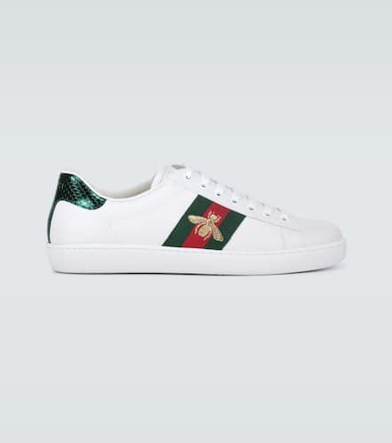 Gucci Ace leather sneakers - Gucci - Modalova