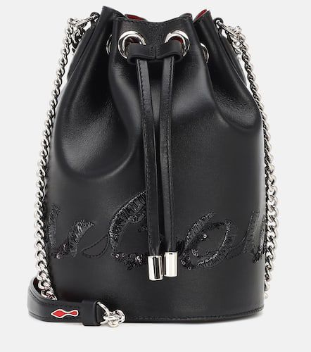 Marie Jane leather bucket bag - Christian Louboutin - Modalova