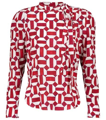 Artus printed stretch-silk blouse - Isabel Marant - Modalova