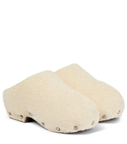 Textured cotton tweed clogs - Acne Studios - Modalova