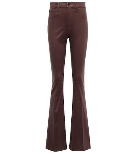 Beverly coated high-rise flared jeans - Veronica Beard - Modalova