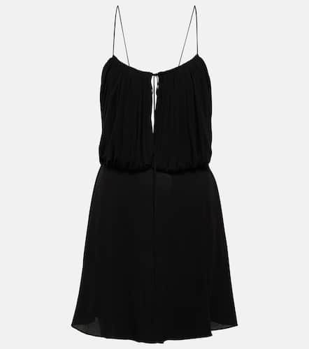 Vestido corto en crepé - Saint Laurent - Modalova