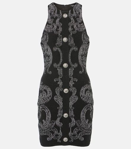 Abito corto in jacquard Lurex® - Balmain - Modalova