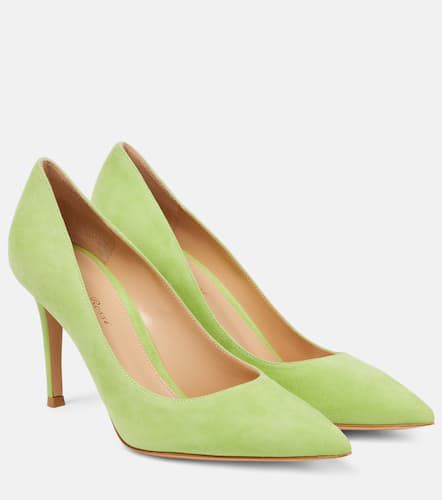 Gianvito 85 suede pumps - Gianvito Rossi - Modalova