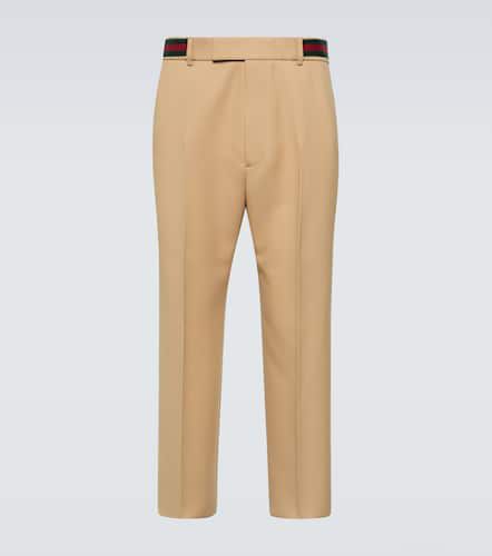 Gucci Drill straight pants - Gucci - Modalova