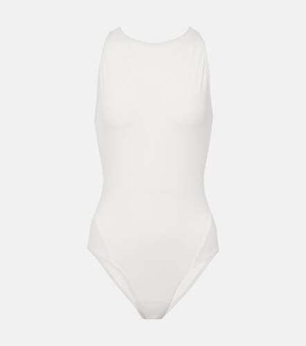 AlaÃ¯a Halterneck jersey swimsuit - Alaia - Modalova