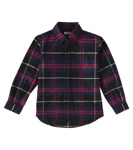 Il Gufo Plaid cotton flannel shirt - Il Gufo - Modalova