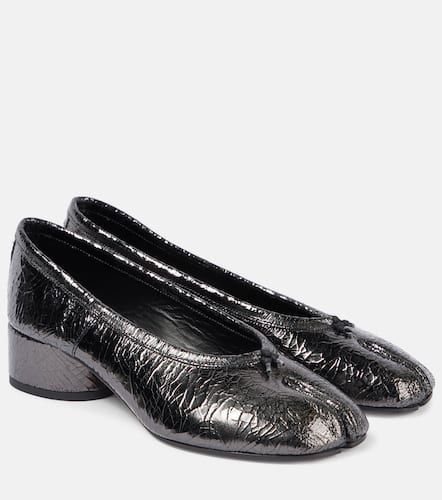 Tabi metallic leather pumps - Maison Margiela - Modalova