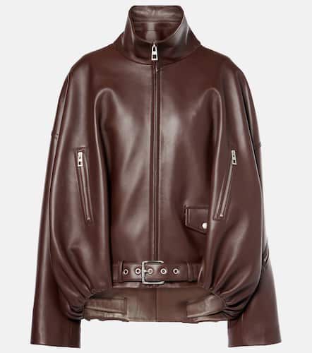 Loewe Balloon leather jacket - Loewe - Modalova