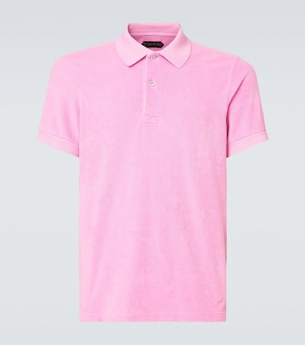 Polo en rizo de mezcla de algodón - Tom Ford - Modalova