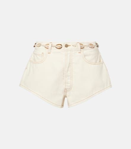 Alanui Ocean Dream denim shorts - Alanui - Modalova