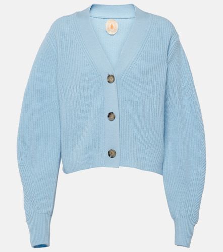 Cropped wool and cashmere cardigan - Jardin des Orangers - Modalova