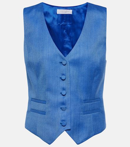 Coleridge wool, silk, and linen vest - Gabriela Hearst - Modalova