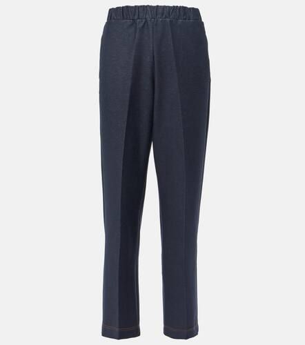 Ballata cotton-blend straight pants - Max Mara - Modalova