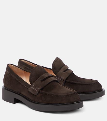 Harris suede penny loafers - Gianvito Rossi - Modalova