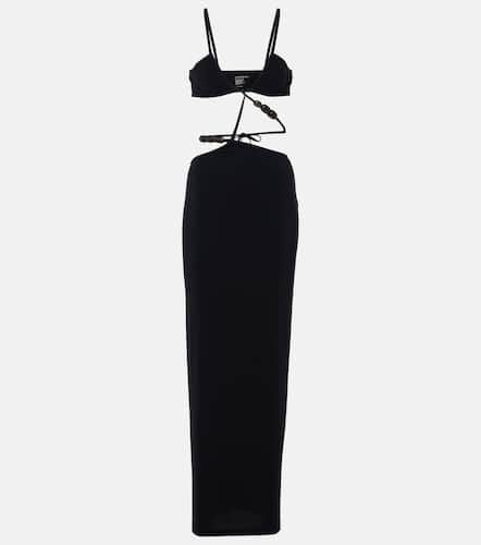 Beaded cutout jersey maxi dress - Christopher Esber - Modalova