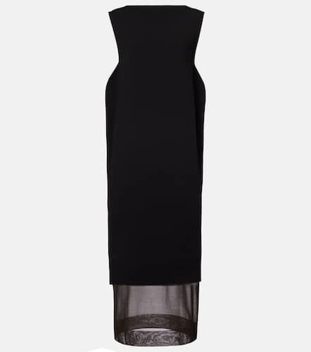 【Khaite】 Richieジャージ maxiドレス KHAITE Richie Stretch-jersey Turtleneck Maxi Dress in Black
