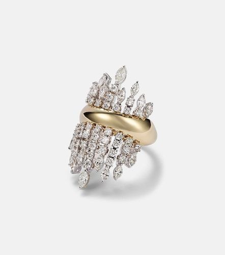 Anillo Golden Strada de oro de 18 ct con diamantes - Yeprem - Modalova