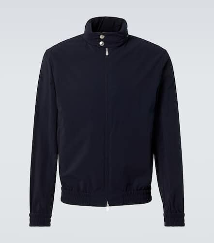 Chaqueta bomber de lona de algodón - Brunello Cucinelli - Modalova