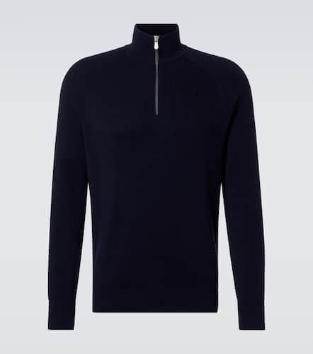 Half-zip cotton sweater - Brunello Cucinelli - Modalova