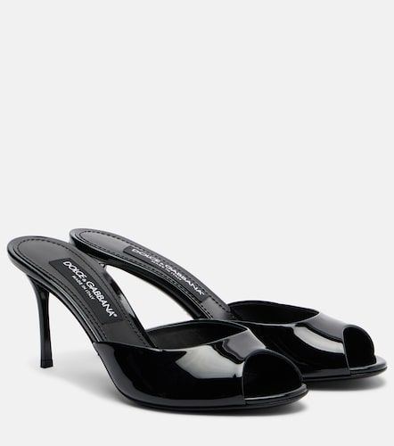 Dolce&Gabbana Mules Keira de charol - Dolce&Gabbana - Modalova