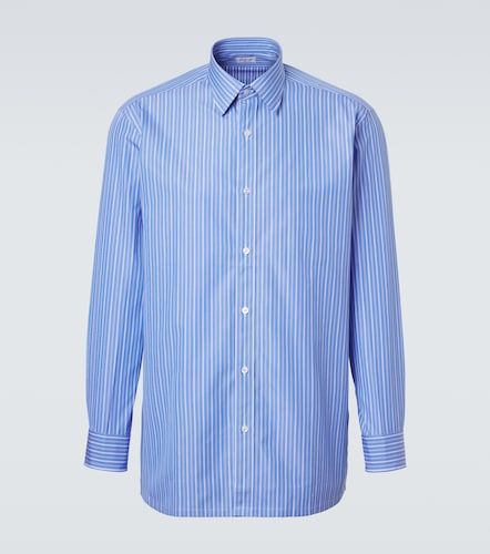 Camicia in popeline di cotone a righe - Charvet - Modalova