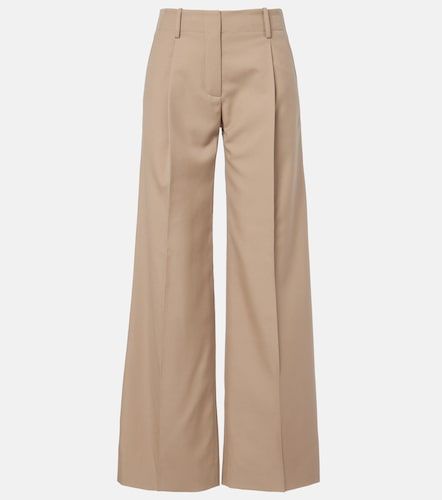 Halima wool-blend gabardine wide-leg pants - Proenza Schouler - Modalova